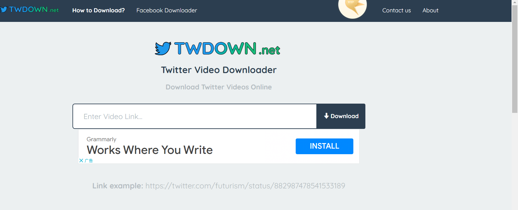 Twitter Video Downloader